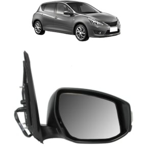 Oglinda Dreapta NISSAN PULSAR Hatchback (C13) din 2012 - 2015, Auto, Reglaj electric, Completa - Img 2