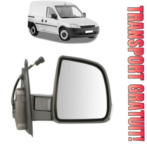 Oglinda Dreapta OPEL COMBO Box Body/MPV din 2001 - 2012, Auto, Reglaj electric, Completa