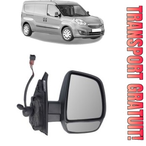 Oglinda Dreapta OPEL COMBO Box Body/MPV (X12) din 2012 - 2016, Auto, Reglaj mecanic, Completa