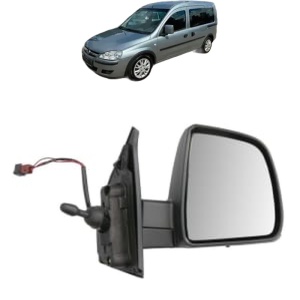 Oglinda Dreapta OPEL COMBO Tour din 2001 - 2011, Auto, Reglaj mecanic, Completa - Img 2