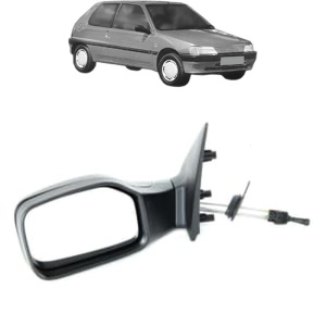 Oglinda Dreapta PEUGEOT 106 I (1A, 1C) din 1991 - 1996, Auto, Reglaj mecanic, Completa - Img 2