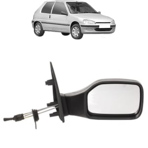 Oglinda Dreapta PEUGEOT 106 II (1A_, 1C_) din 1996 - 2004, Auto, Reglaj mecanic, Completa - Img 2