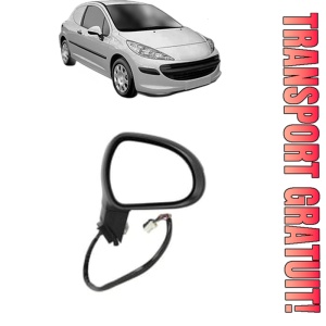 Oglinda Dreapta PEUGEOT 207 Hatchback Van (WA_, WC_) din 2007 - 2012, Auto, Reglaj electric, Completa