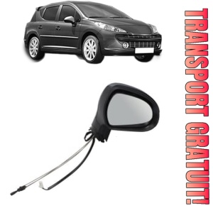 Oglinda Dreapta PEUGEOT 207 SW (WK_) din 2007 - 2013, Auto, Reglaj mecanic, Completa
