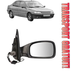 Oglinda Dreapta PEUGEOT 306 (7B, N3, N5) din 1994 - 2001, Auto, Reglaj electric, Completa