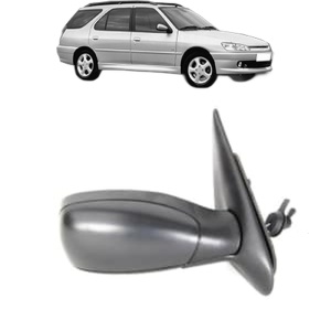 Oglinda Dreapta PEUGEOT 306 Break (7E, N3, N5) din 1997 - 2002, Auto, Reglaj mecanic, Completa - Img 2