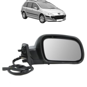 Oglinda Dreapta PEUGEOT 307 Break (3E) din 2002 - 2009, Auto, Reglaj electric, Completa - Img 2