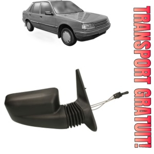Oglinda Dreapta PEUGEOT 309 Hatchback Van (10S, 3S) din 1985 - 1993, Auto, Reglaj mecanic, Completa