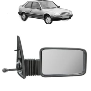 Oglinda Dreapta PEUGEOT 309 I (10C, 10A) din 1985 - 1989, Auto, Reglaj mecanic, Completa - Img 2