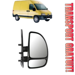Oglinda Dreapta PEUGEOT BOXER Bus (244, Z_) din 2001 - 2006, Auto, Reglaj manual, Completa