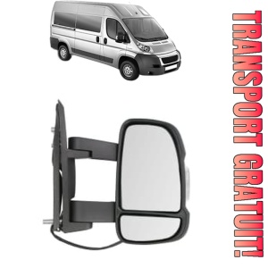 Oglinda Dreapta PEUGEOT BOXER Bus din 2006 - 2023, Auto, Reglaj electric, Completa