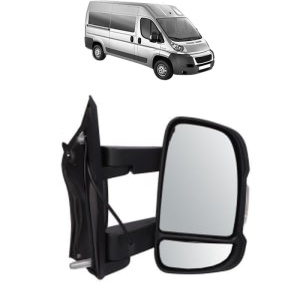 Oglinda Dreapta PEUGEOT BOXER Bus din 2006 - 2023, Auto, Reglaj manual, Completa - Img 2