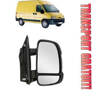 Oglinda Dreapta PEUGEOT BOXER Van din 2006 - 2023, Auto, Reglaj manual, Completa