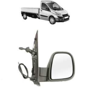 Oglinda Dreapta PEUGEOT EXPERT Platform/Chassis din 2007 - 2016, Auto, Reglaj mecanic, Completa - Img 2