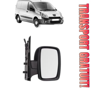Oglinda Dreapta PEUGEOT EXPERT Van (VF3A_, VF3U_, VF3X_) din 2007 - 2016, Auto, Reglaj mecanic, Completa
