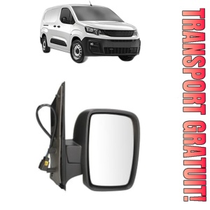 Oglinda Dreapta PEUGEOT PARTNER Box Body/MPV (K9) din 2018 - 2023, Auto, Reglaj electric, Completa