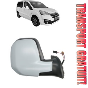 Oglinda Dreapta PEUGEOT PARTNER ORIGIN Box Body/MPV (G_) din 2008 - 2015, Auto, Reglaj electric, Completa