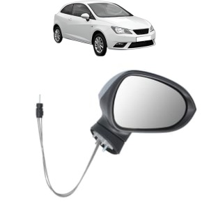 Oglinda Dreapta SEAT IBIZA IV SC (6J1, 6P5) din 2008 - 2016, Auto, Reglaj mecanic, Completa - Img 2