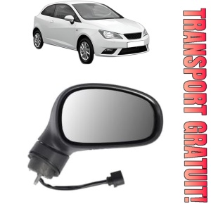 Oglinda Dreapta SEAT IBIZA IV SC (6J1, 6P5) din 2008 - 2016, Auto, Reglaj electric, Completa