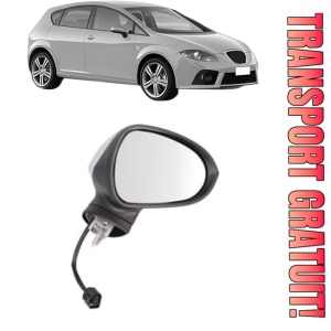 Oglinda Dreapta SEAT LEON (1P1) din 2005 - 2013, Auto, Reglaj electric, Completa
