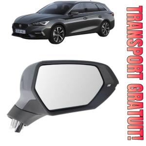Oglinda Dreapta SEAT LEON Sportstourer (KL8, KLD) din 2020 - 2024, Auto, Reglaj electric, Completa
