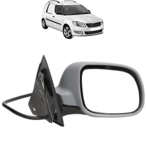 Oglinda Dreapta SKODA FABIA I Praktik (6Y5) din 2000 - 2007, Auto, Reglaj electric, Completa - Img 2