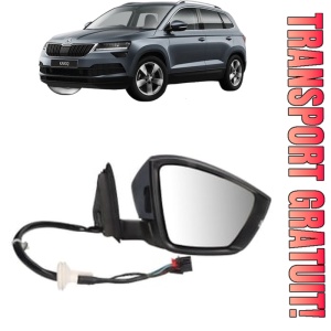 Oglinda Dreapta SKODA KAROQ din 2017 - 2021, Auto, Reglaj electric, Completa