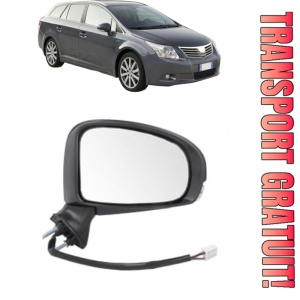 Oglinda Dreapta TOYOTA AVENSIS Estate (_T27_) din 2008 - 2018, Auto, Reglaj electric, Completa