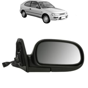 Oglinda Dreapta TOYOTA COROLLA Compact (_E10_) din 1992 - 1997, Auto, Reglaj mecanic, Completa - Img 2