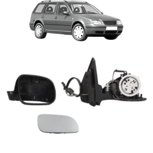Oglinda Dreapta Volkswagen BORA Variant (1J6) din 1999 - 2005, Auto, Reglaj mecanic, Completa - Img 2