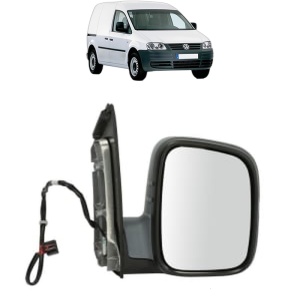 Oglinda Dreapta Volkswagen CADDY III MPV (2KB, 2KJ, 2CB, 2CJ) din 2004 - 2015, Auto, Reglaj electric, Completa - Img 2