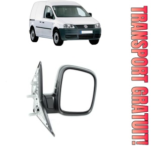 Oglinda Dreapta Volkswagen CADDY III MPV (2KB, 2KJ, 2CB, 2CJ) din 2004 - 2015, Auto, Reglaj manual, Completa