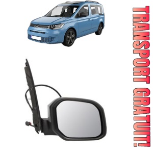 Oglinda Dreapta Volkswagen CADDY IV Box Body/MPV (SAA, SAH) din 2015 - 2020, Auto, Reglaj electric, Completa