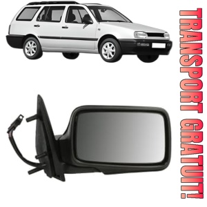 Oglinda Dreapta Volkswagen GOLF III Variant (1H5) din 1993 - 1999, Auto, Reglaj electric, Completa