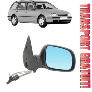 Oglinda Dreapta Volkswagen GOLF IV Variant (1J5) din 1999 - 2006, Auto, Reglaj mecanic, Completa