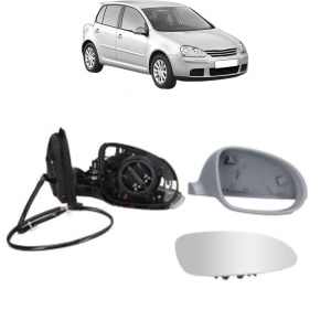 Oglinda Dreapta Volkswagen GOLF V (1K1) din 2003 - 2009, Auto, Reglaj electric, Completa - Img 2