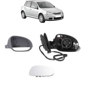 Oglinda Dreapta Volkswagen GOLF V (1K1) din 2003 - 2009, Auto, Reglaj electric, Completa - Img 2