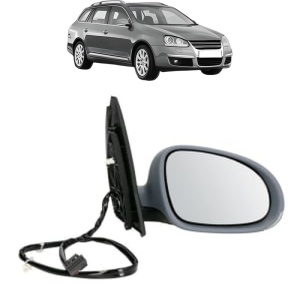 Oglinda Dreapta Volkswagen GOLF V Variant (1K5) din 2007 - 2009, Auto, Reglaj electric, Completa - Img 2