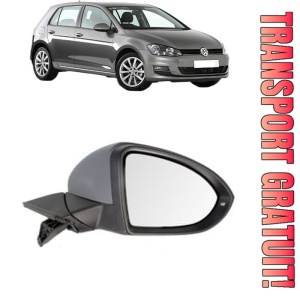 Oglinda Dreapta Volkswagen GOLF VII (5G1, BQ1, BE1, BE2) din 2012 - 2021, Auto, Reglaj electric, Completa