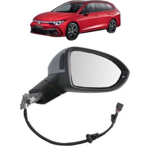 Oglinda Dreapta Volkswagen GOLF VIII Variant (CG5, DB5) din 2020 - 2024, Auto, Reglaj electric, Completa - Img 2