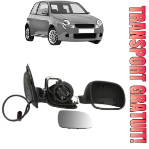 Oglinda Dreapta Volkswagen LUPO I (6X1, 6E1) din 1998 - 2005, Auto, Reglaj electric, Completa