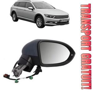 Oglinda Dreapta Volkswagen PASSAT ALLTRACK B8 Variant (3G5, CB5) din 2015 - 2024, Auto, Reglaj electric, Completa