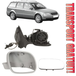 Oglinda Dreapta Volkswagen PASSAT B5.5 Variant (3B6) din 2000 - 2005, Auto, Reglaj mecanic, Completa