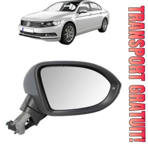 Oglinda Dreapta Volkswagen PASSAT B8 (3G2, CB2) din 2014 - 2024, Auto, Reglaj electric, Completa