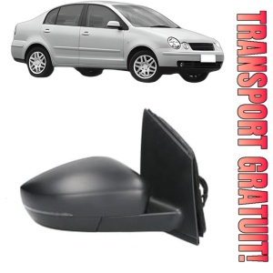 Oglinda Dreapta Volkswagen POLO IV Saloon (9A4, 9A2, 9N2, 9A6) din 2002 - 2012, Auto, Reglaj mecanic, Completa
