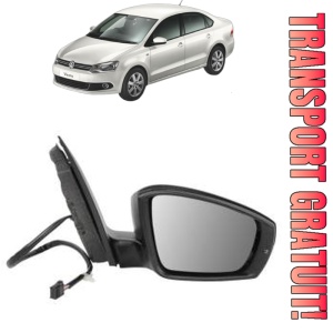 Oglinda Dreapta Volkswagen POLO V Saloon (602, 604, 612, 614) din 2010 - 2022, Auto, Reglaj electric, Completa