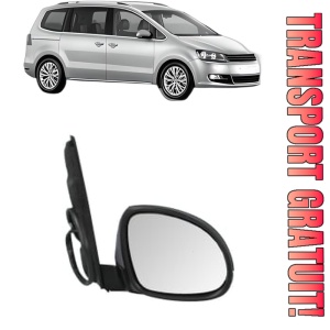 Oglinda Dreapta Volkswagen SHARAN (7N1, 7N2) din 2010 - 2022, Auto, Reglaj electric, Completa