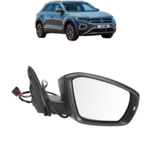 Oglinda Dreapta Volkswagen T-ROC (A11, D11) din 2017 - 2021, Auto, Reglaj electric, Completa - Img 2