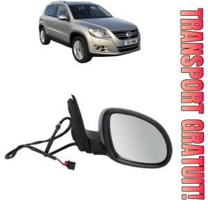 Oglinda Dreapta Volkswagen TIGUAN VAN (5N_) din 2007 - 2018, Auto, Reglaj electric, Completa