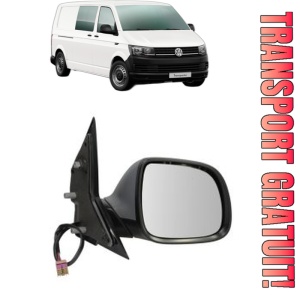 Oglinda Dreapta Volkswagen TRANSPORTER T6 / CARAVELLE T6 Bus (SGB, SGJ, SHB, SHJ) din 2015 - 2024, Auto, Reglaj electric, Completa